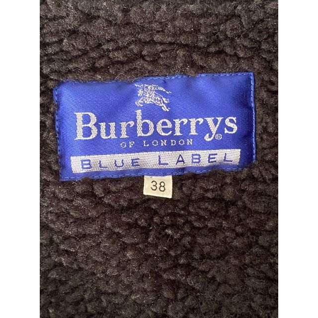 BURBERRY BLUE LABEL - Burberry BLUE LABEL ムートンコート