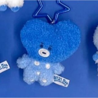 ボウダンショウネンダン(防弾少年団(BTS))のbt21 tata ブルー　5周年 レインボーカラー　マスコット(キャラクターグッズ)