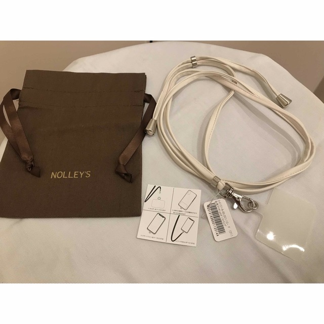 新品☆fredy emueフレディエミュ☆合皮スマホショルダーストラップ