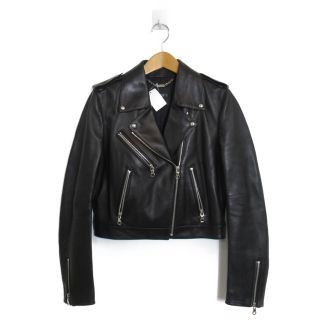 サイズ変更オプション ロエベ ラムスキン 本革ジャケット レディース