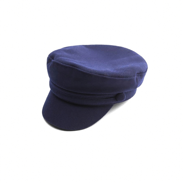 ZARA(ザラ)の本日支払い限定⏰ザラ 帽子 キャスケット 青 紺色 今期 2023 ハンチング レディースの帽子(キャスケット)の商品写真