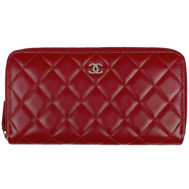在庫僅少】 CHANEL - シャネル ココマーク ラウンドファスナー 長財布