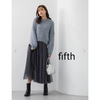 フィフス(fifth)のfifth　フィフス ロングチュールスカート　レディース　フリーサイズ(ロングスカート)