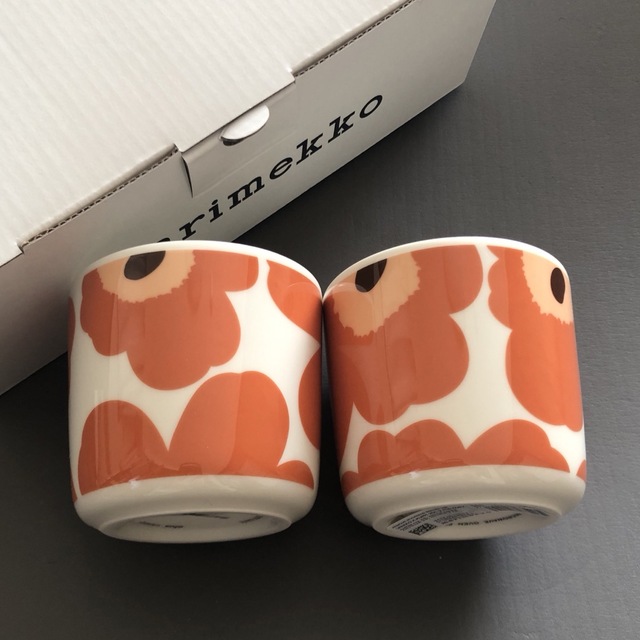 UNIKKO【マリメッコ 】COFFEE CUP 2PCS・マグ 3