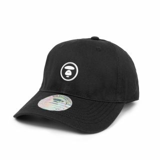 エーエイプバイアベイシングエイプ(AAPE BY A BATHING APE)のAAPE NOW CAP  カラー･･･ブラック(キャップ)