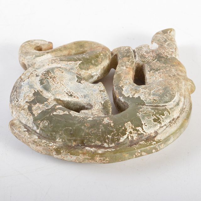 中国 玉石彫刻 神獣 玉器 玉壁 玉飾 玉珮 M R5509 中国 玉石彫刻 神獣 玉器 玉壁 玉飾 玉珮 M R5509