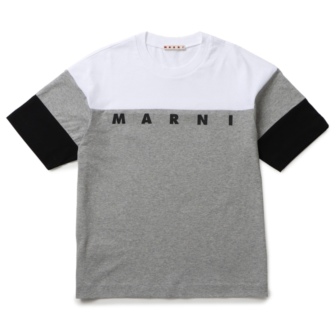 マルニMARNI品番マルニ MARNI 【大人もOK】キッズ ロゴ Tシャツ カラーブロック 2023年春夏新作 M00654 M00NE 0M903