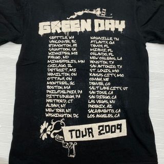 グリーン・デイ Green Day 両面プリント バンド Tシャツ 半袖 アンビル ...