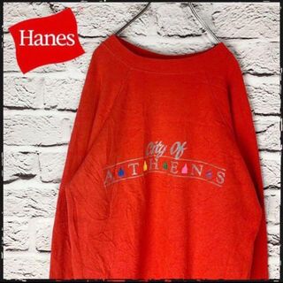 ヘインズ(Hanes)の【US古着】Hanes トレーナー　スウェット　ゆるだぼ　古着男子　古着女子(スウェット)