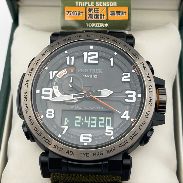 CASIO カシオ PRO TREK プロトレック PRW-6600YB-3JF2018年3月