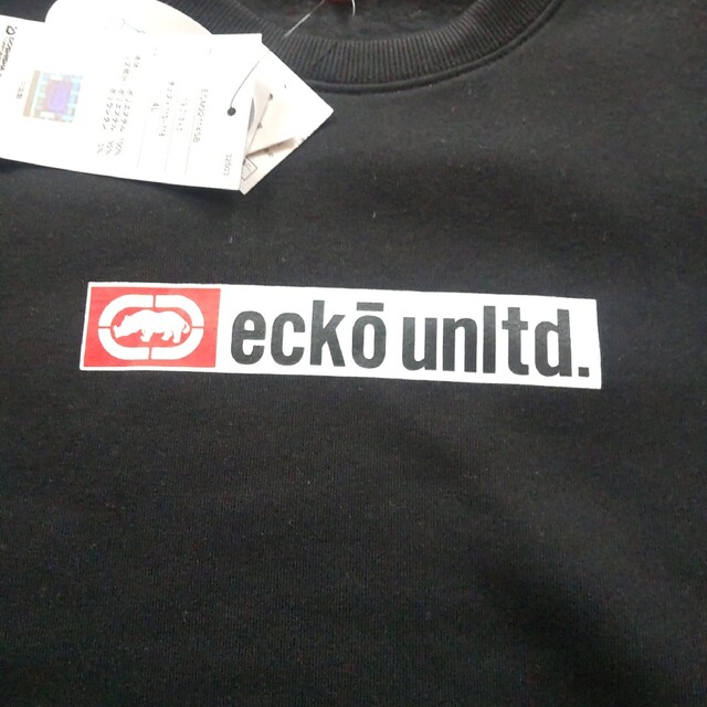 ECKŌ UNLTD（ECKO UNLTD）(エコーアンリミテッド)の大きいサイズ ecko 裏起毛トレーナー 4L メンズのトップス(スウェット)の商品写真