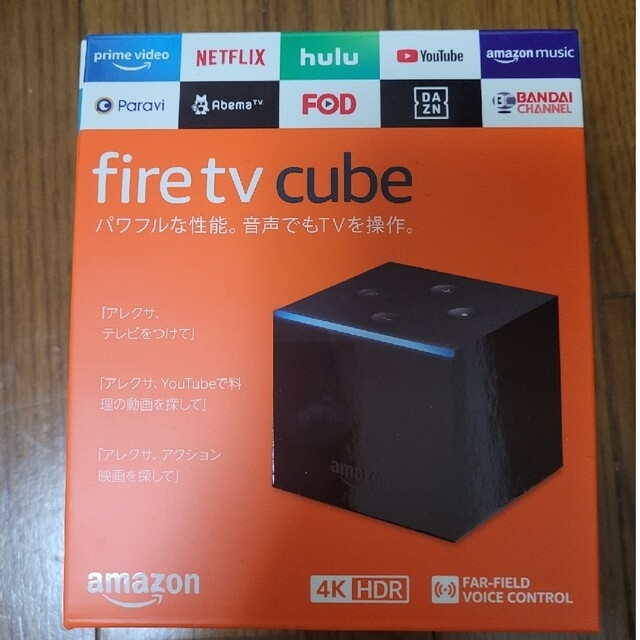 fire tv cube スマホ/家電/カメラのテレビ/映像機器(映像用ケーブル)の商品写真