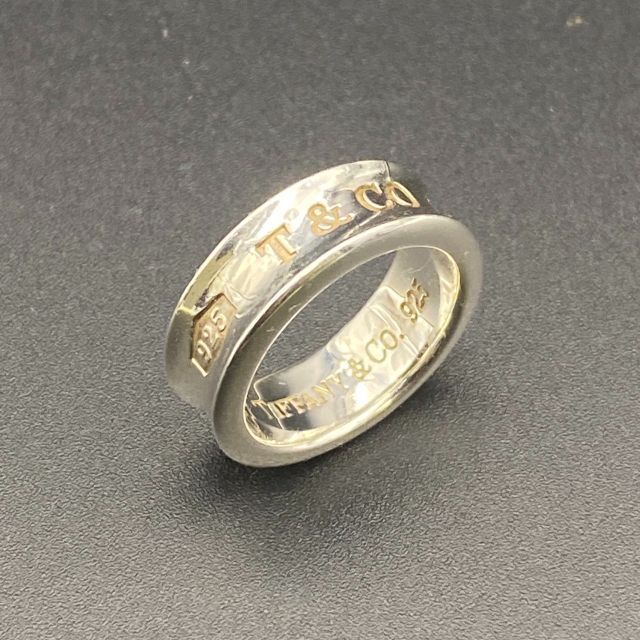 美品】ティファニー 1837 ナロー シルバー リング 8~9号 SV925 目玉 ...