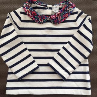 ベビーギャップ(babyGAP)のボーダーTシャツ 90㎝(Tシャツ/カットソー)