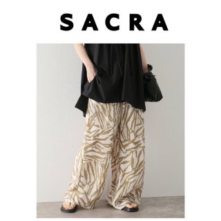 サクラ(SACRA)の新品未使用　SACRA サクラ ZEBRA PANTS ゼブラパンツ (その他)