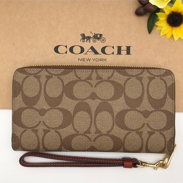 COACH コラボ 長財布 ★大人気★ ロングジップアラウンドウォレット 新品