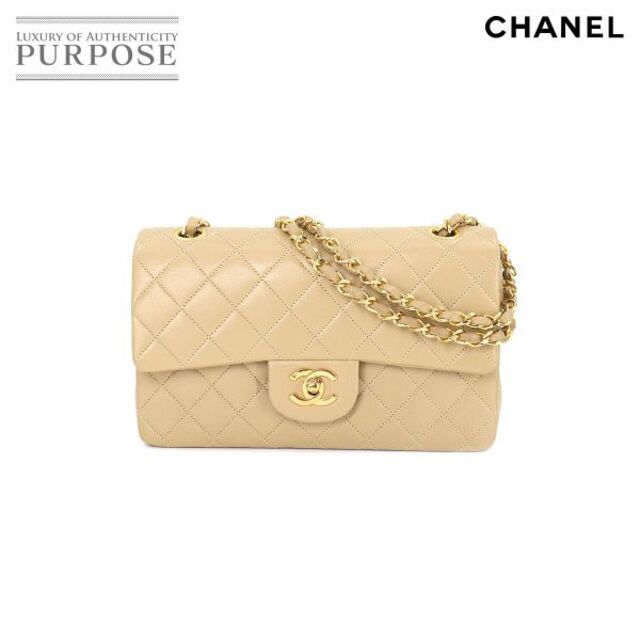 CHANEL - 新品同様 シャネル CHANEL マトラッセ 23 チェーン ショルダー バッグ レザー ベージュ A01113 ヴィンテージ ココマーク VLP 90182171
