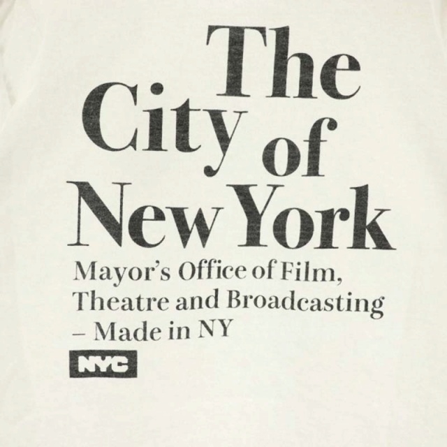 FRAMeWORK(フレームワーク)のフレームワーク 22SS NYC PRINT Tシャツ カットソー 半袖 F 白 レディースのトップス(Tシャツ(半袖/袖なし))の商品写真