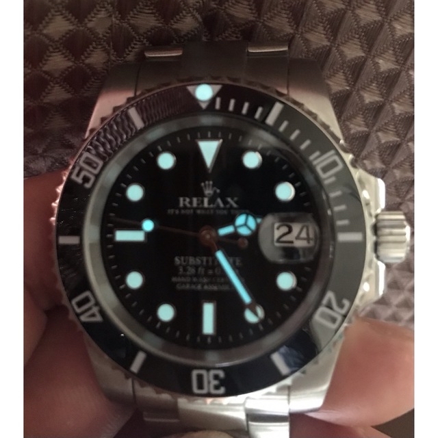 美:MOD! RELAX 自動巻きサブマリーナタイプ メンズの時計(腕時計(アナログ))の商品写真
