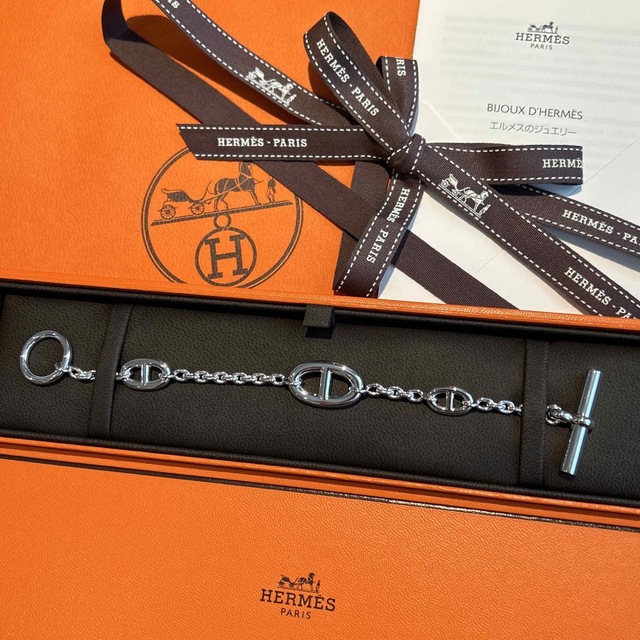 絶品】 Hermes エルメスHERMESファランドールブレスレットST新品未使用