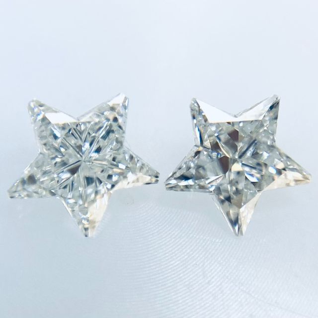 STAR！お星様セット石！ G/Hカラー 0.230ct/0.208ct レディースのアクセサリー(その他)の商品写真