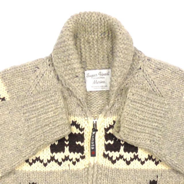KANATA - カウチン セーター kanata ニット XL カナダ製 カナタ HN1779