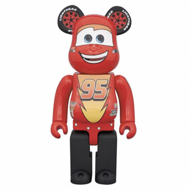 新品未開封 BE@RBRICK LIGHTNING McQUEEN 1000％