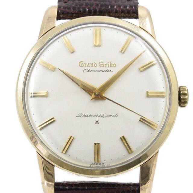 予約販売】本 - Seiko Grand グランドセイコー 白文字盤 腕時計 14KGF