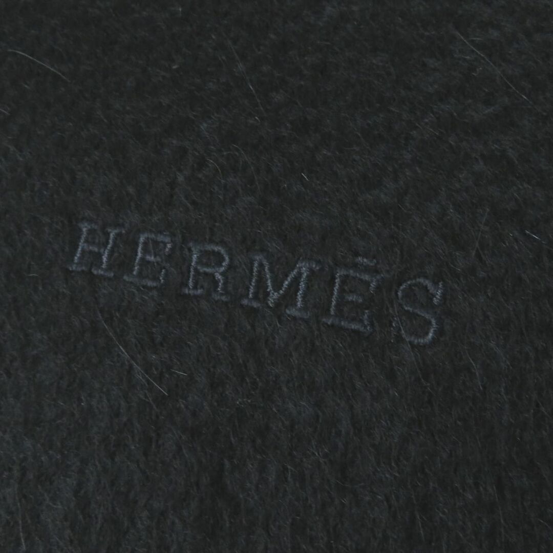 極美品◎HERMES エルメス レディース カシミヤ100% 超大判 ショール