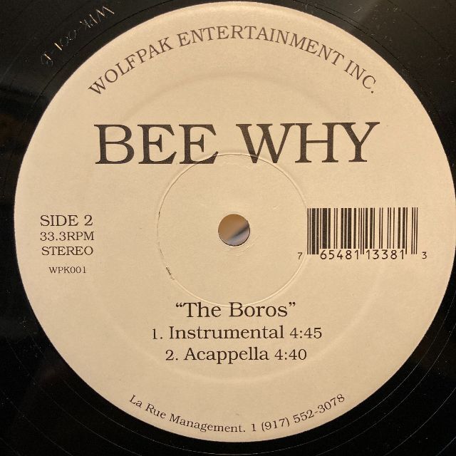 Bee Why – The Boros 1