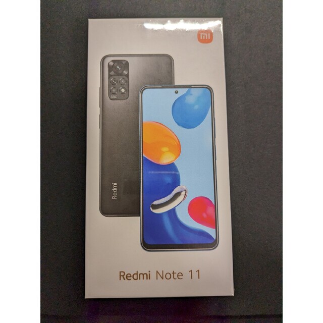 (新品未開封)Xiaomi Redmi Note 11スマートフォン/携帯電話