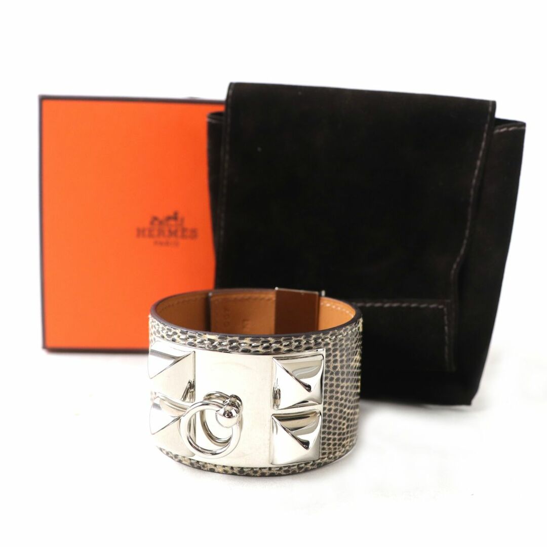 Hermes - 美品◎フランス製 HERMES エルメス コリエドシアン バングル