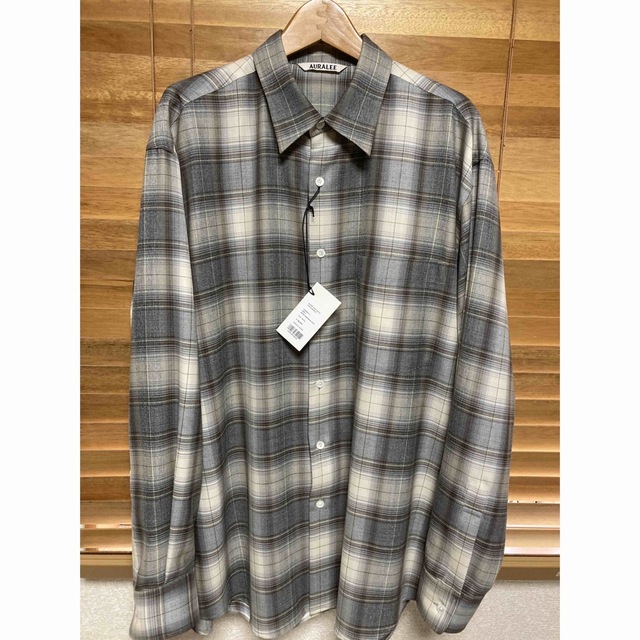 返品不可】 AURALEE - 【新品】22AW auralee スーパーライトウール