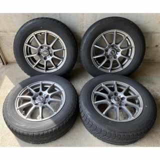 ブリヂストン(BRIDGESTONE)のスタッドレスタイヤ４本セット　ブリヂストンブリザックVRX 195/65R15(タイヤ・ホイールセット)