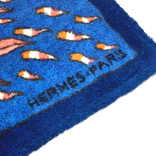 新着 HERMES ビーチマット ベッドサイドのマット 使用感あり 悪質な方