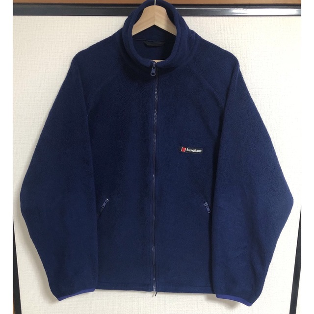 ジャミロクワイ着用 80s旧ロゴ バーグハウス フリース ジャケット
