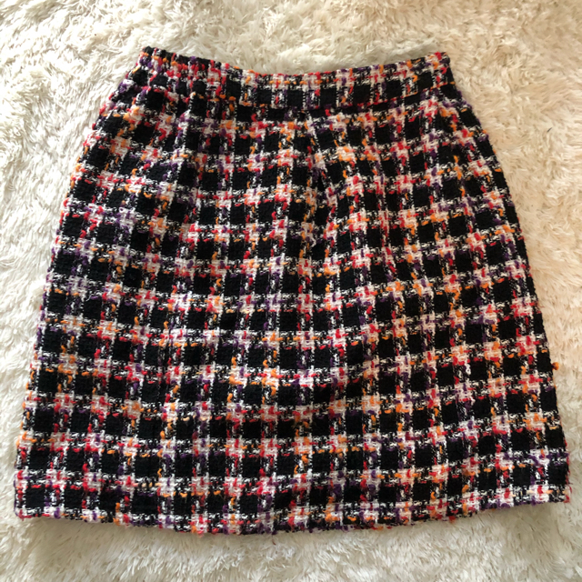 ツイードスカートミニ レディースのスカート(ミニスカート)の商品写真