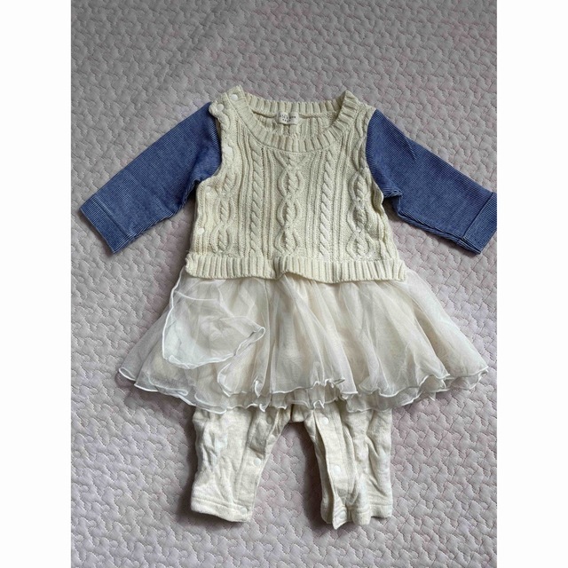 kid’s zoo(キッズズー)のkid's zoo キッズロンパース 70 キッズ/ベビー/マタニティのベビー服(~85cm)(ロンパース)の商品写真