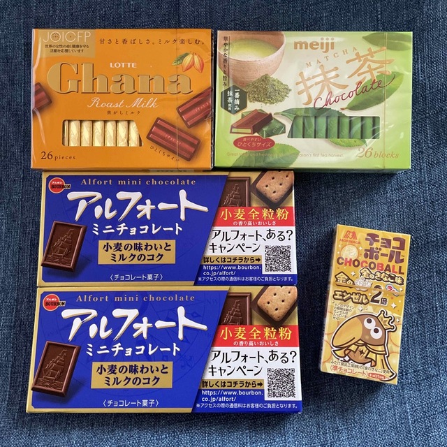 新作グッ お菓子詰め合わせ 5種 チョコレートスリムパック レトロマッチ箱 ミラーつきミニボックスチャーム 全5種セット