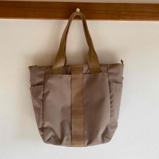 ブリーフィング(BRIEFING)のBRIEFING URBAN gym Tall TOTE トートバッグ　ベージュ(トートバッグ)