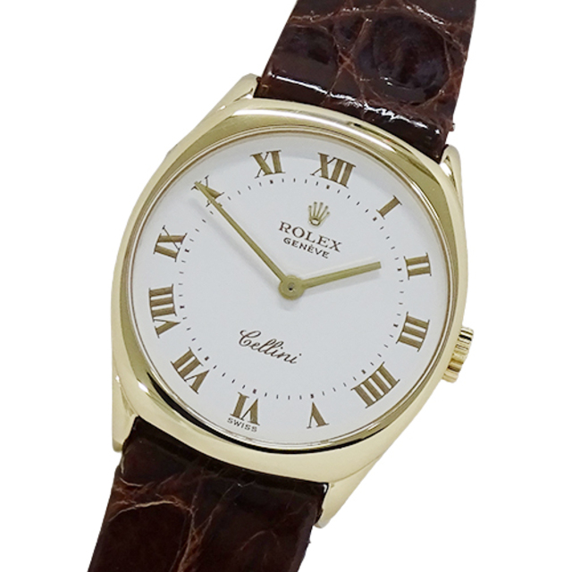 福袋セール】 チェリーニ ロレックス - ROLEX 4129 18K 750YG 手巻き