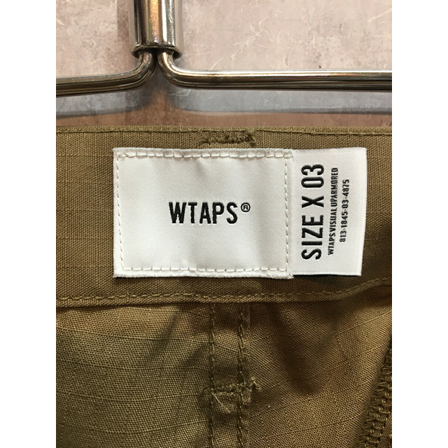 W)taps(ダブルタップス)のWTAPS 22SS JUNGLE STOCK TROUSERS ダブルタップス カーゴパンツ 221WVDT-PTM02【中古】【004】【岩】 メンズのパンツ(ワークパンツ/カーゴパンツ)の商品写真