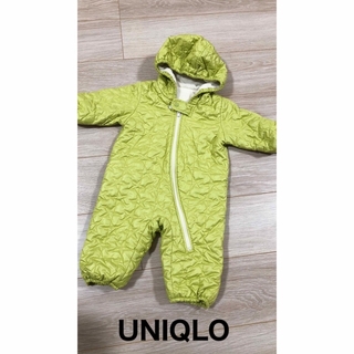 ユニクロ(UNIQLO)のユニクロ　ジャンプスーツ　カバオール　防寒　60(カバーオール)