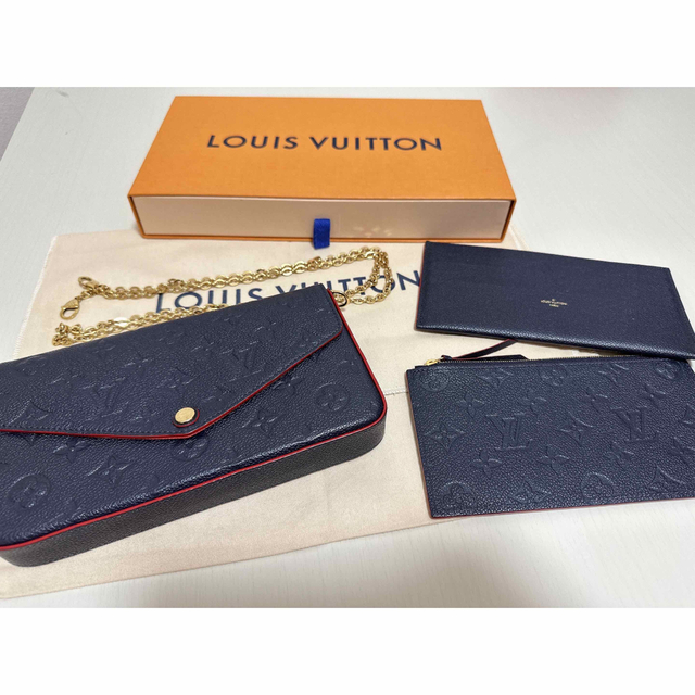 LOUIS VUITTON - Louis Vuittonチェーンウォレット
