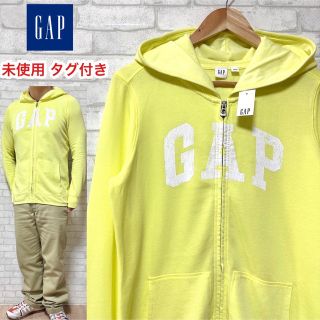 ギャップ(GAP)の☆未使用タグ付き☆ GAP ギャップ ジップアップフーディ ヴィンテージプリント(パーカー)