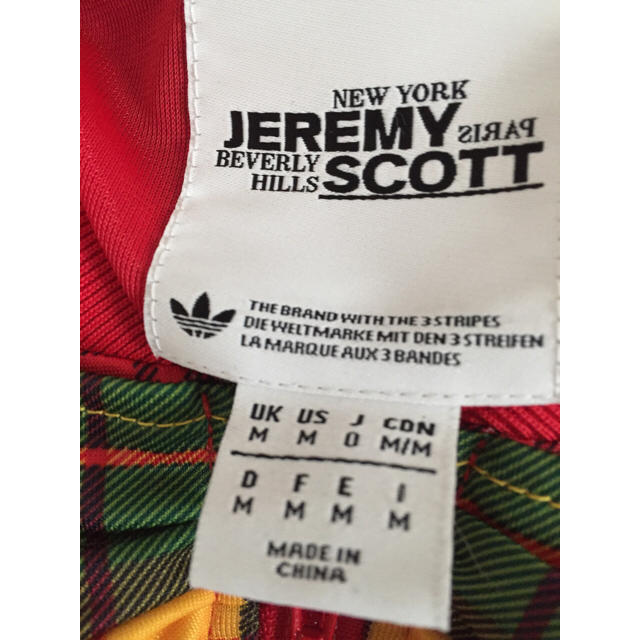 adidas(アディダス)のくの様専用Jeremy scott×adidas ジャージ✧︎*。 メンズのトップス(ジャージ)の商品写真