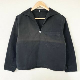 ドイツ軍 セーラーシャツ German army SAILOR SHIRT 後染めブラック サイズ:1古着【中古】中古(シャツ)