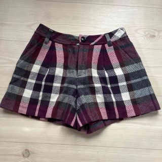 バーバリーブルーレーベル(BURBERRY BLUE LABEL)の【Burberry ブルーレーベル】ノバチェック ショートパンツ 36(ショートパンツ)