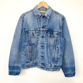 リーバイス(Levi's)のリーバイス Levi's デニム トラッカー ジャケット ジージャン 色落ち MADE IN USA サイズ：MEN'S S位 インディゴ古着 【中古】(その他)