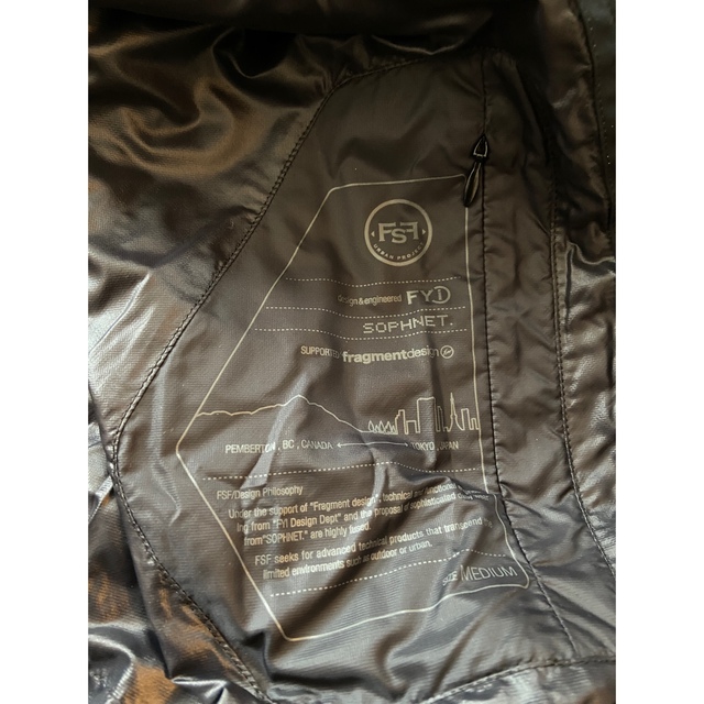 新品FSF fragment×SOPHNET×FYi ジャケット M - マウンテンパーカー